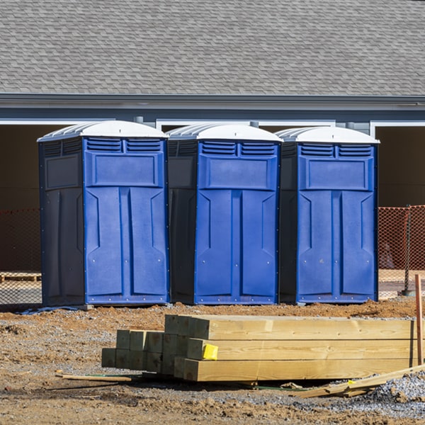 are there any restrictions on what items can be disposed of in the portable restrooms in Hunter Ohio